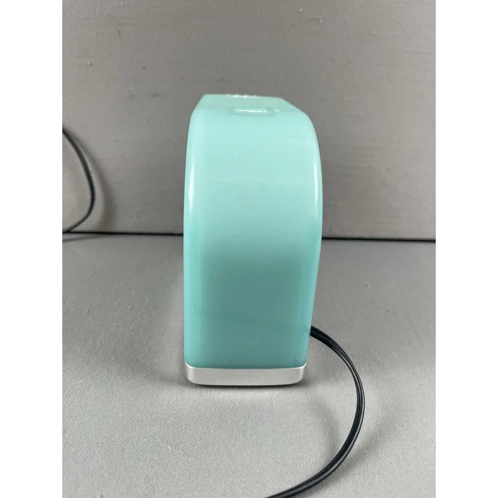 Westclox Big Ben Moon Beam Alarm Clock Turquoise 43000 Tested & Working Vintage